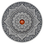 6518 Fiji 10 $ 2023 Prata 999 Ø50mm  93gr Antique Finish - MANDALA IX " Art Indiana"  -   500 Exemplares