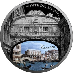 6461 Niue 2$ 2017 prata proof - Ponte dos Suspiros VENEZA