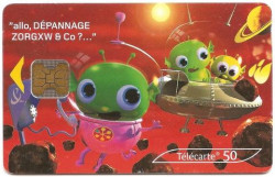 CT0009 Cartão com Chip - Carte 5/6 - França 05/2003